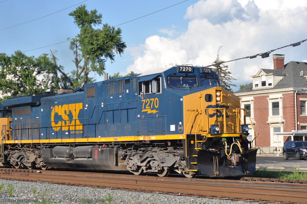 CSXT 7270 Southbound 